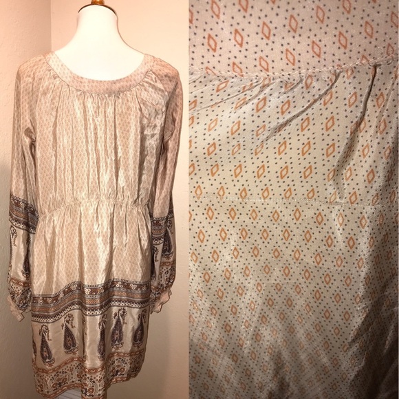 ‘What goes around comes around’ silk dress/blouse - Picture 3 of 4